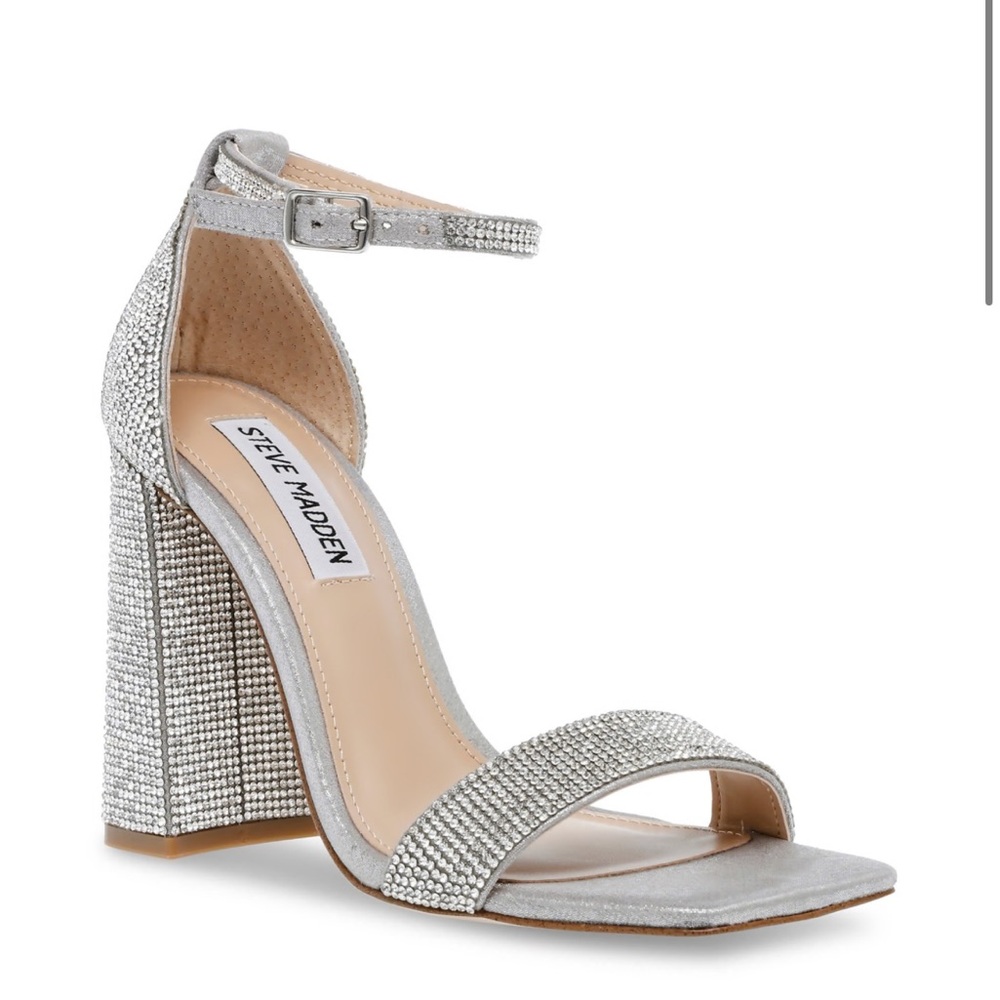 Steve Madden “Tiaa” Rhinestone heels